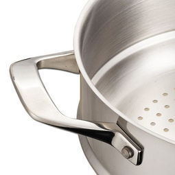 巴拉利尼Ballarini 24cm不锈钢蒸笼蒸锅 设计与实用性兼备的厨房伴侣